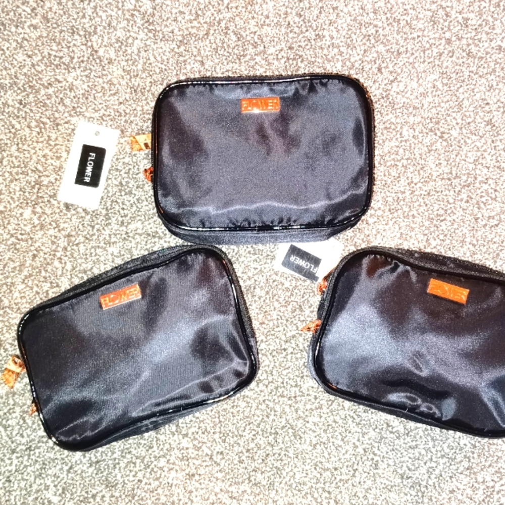 3 Multi-Cosmetic Case Bags